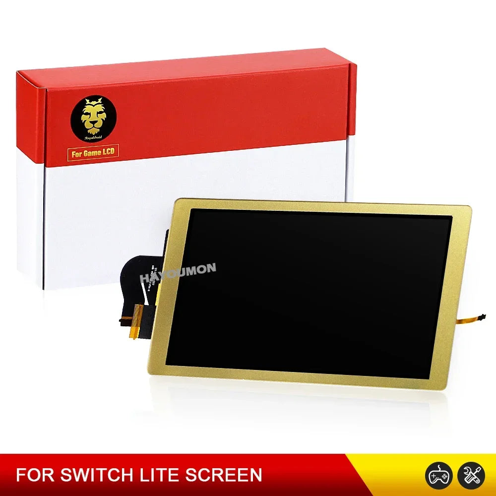 2IN1 for Switch Lite Original LCD Display with Touch Screen Full Fitted Assembly Replacement for Switch Lite Screen