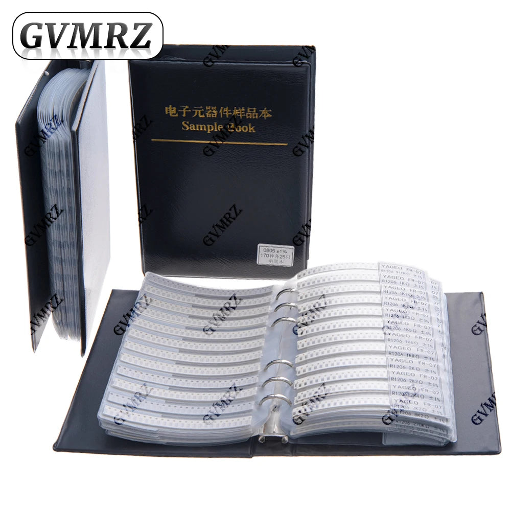 Sample Book Resistor Kit SMD Book Resistor Assortment Kit 06