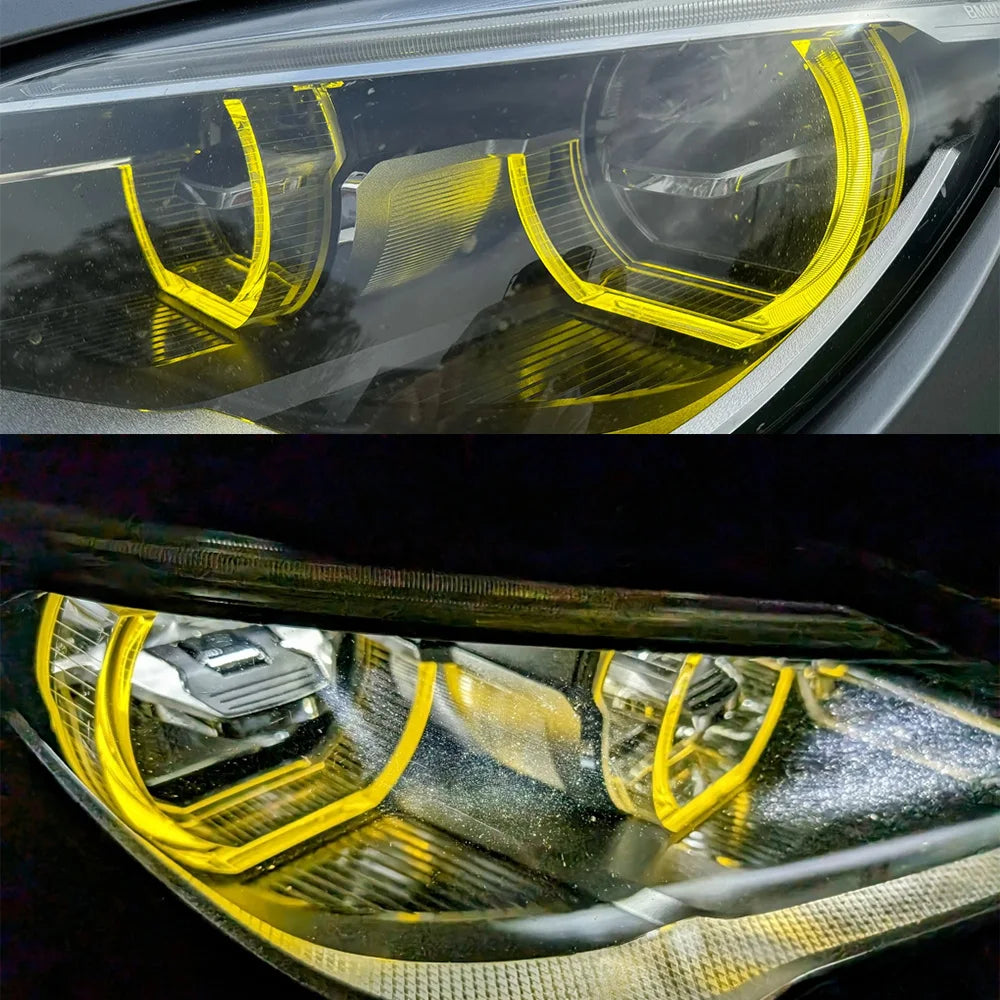 Angel Eyes DRL For 2016-2019 BMW F06 F12 F13 LCI adaptive LED Headlight Daylight Yellow Blue Red 7394901 for