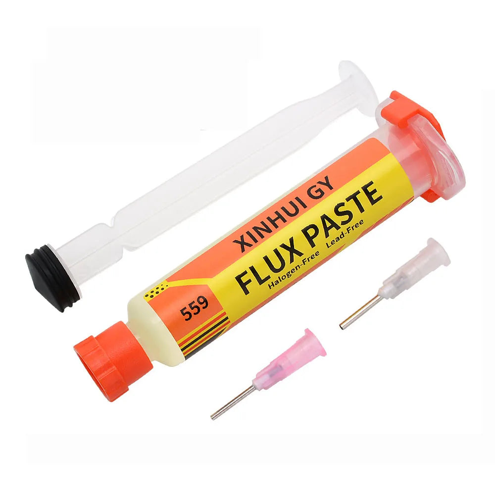 559 Desoldering Braid + NC-559 Flux Paste Syringe Kit Solder Remover Wire Set for Electronic PCB Component Repair Rework Tool