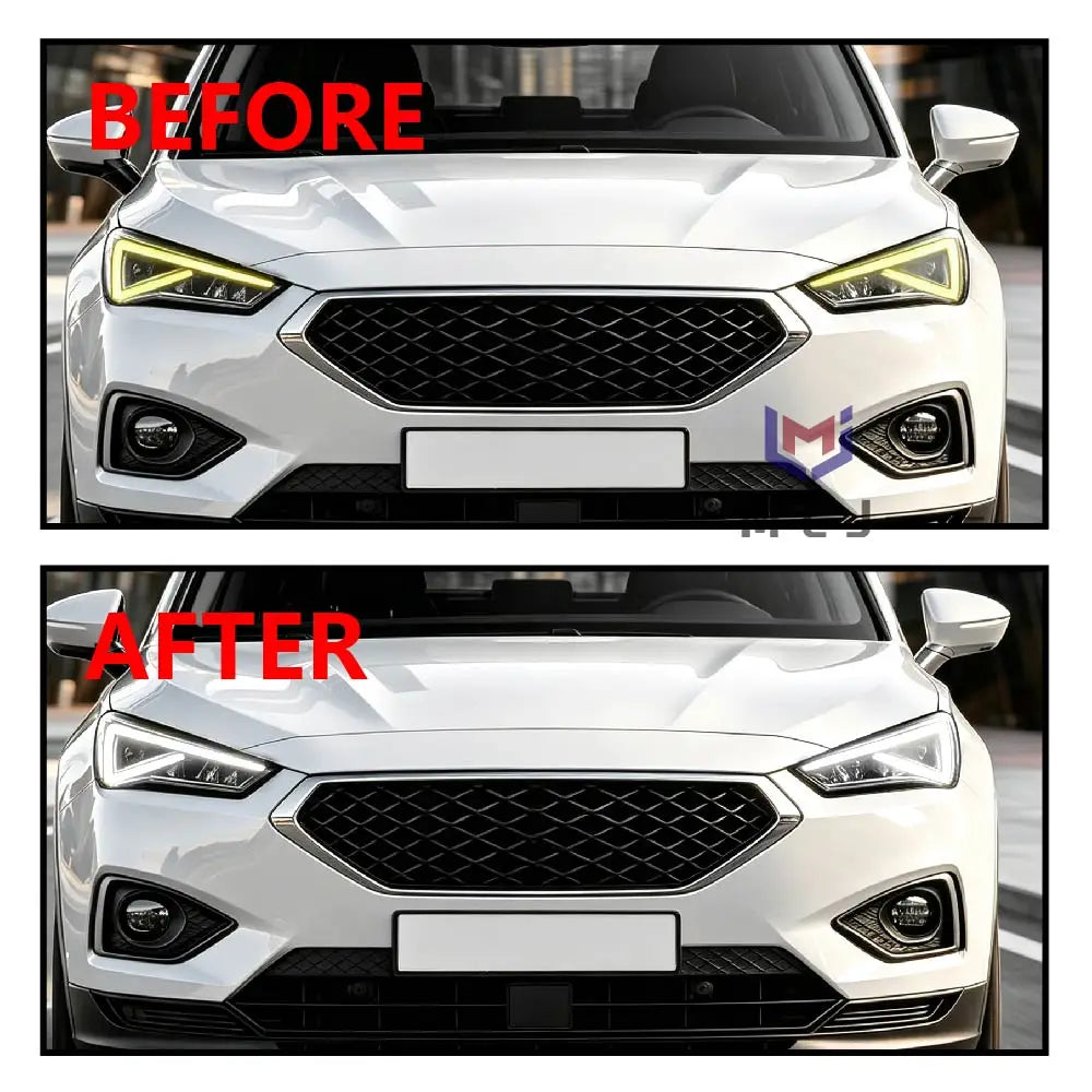 Angel Eye DRL Light Source Board Chips Light Guide Acrylic Strip Tube For Seat Tarraco 2020-2023 Headlight