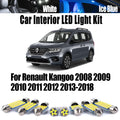 11-Piece LED Interior Light Kit for Renault 2008-2016 - Canbus Error-Free Interior Bulbs
