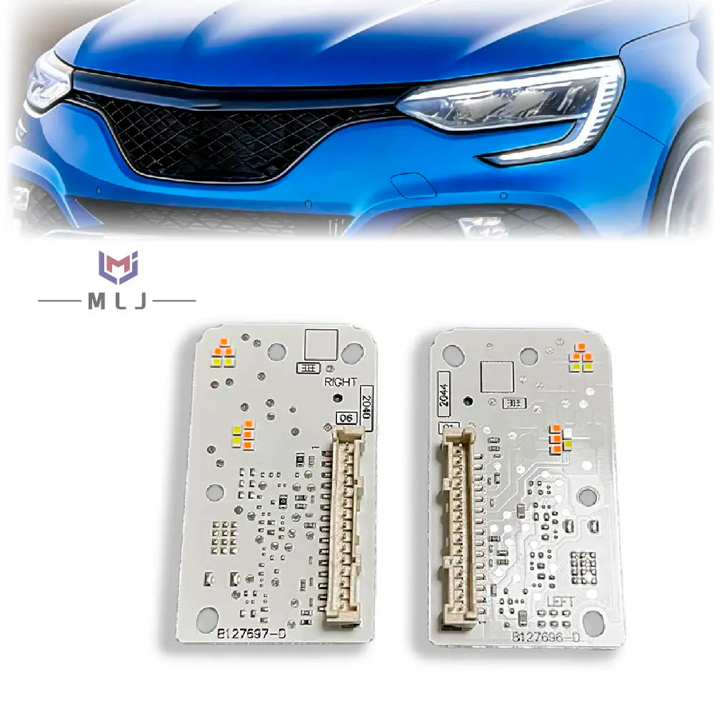 LED Headlight DRL Chip Control Unit DRL White Module OE B127696-D B127697-D for Renault 2021-2023