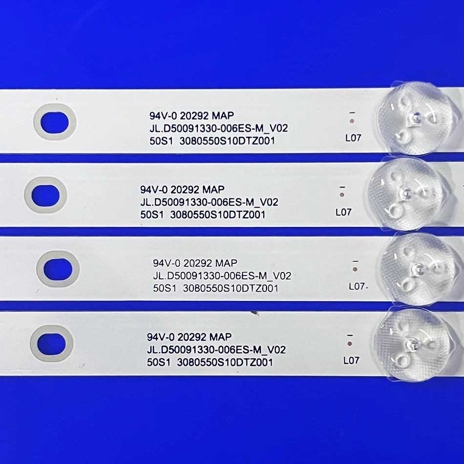 LED Strip for TECH SMT50S10UC2U2G1 Tl032 JL.D50091330-006ES-M_V02 3080550S10DTZ001 CX500DLEDM 50DM7700
