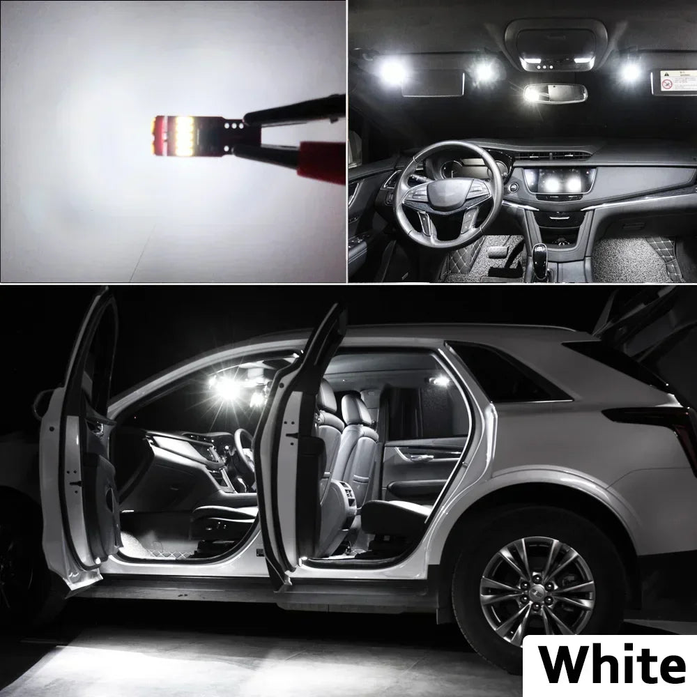 LED Interior Light Kit for Fiat 2007-2018 - Canbus Error-Free Interior Bulbs