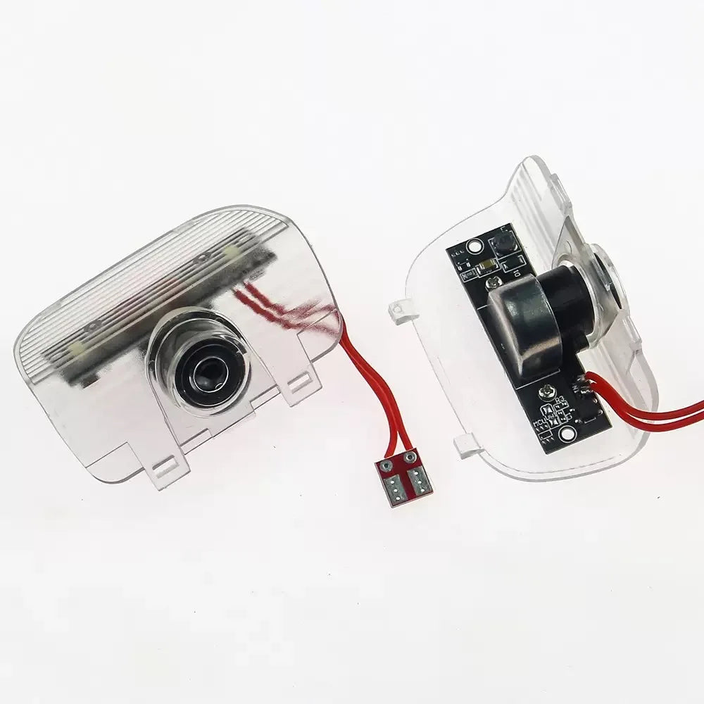 2PCS LED Car Interior Door Logo Projector Welcome Ghost Shad