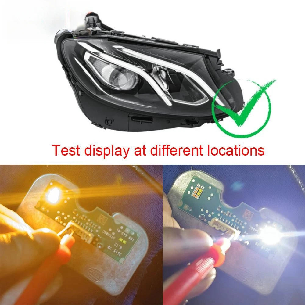 DRL LED Boards Car Headlight Daytime Running Light Turn Signal Chip Module For Mercedes Benz W213 E Class