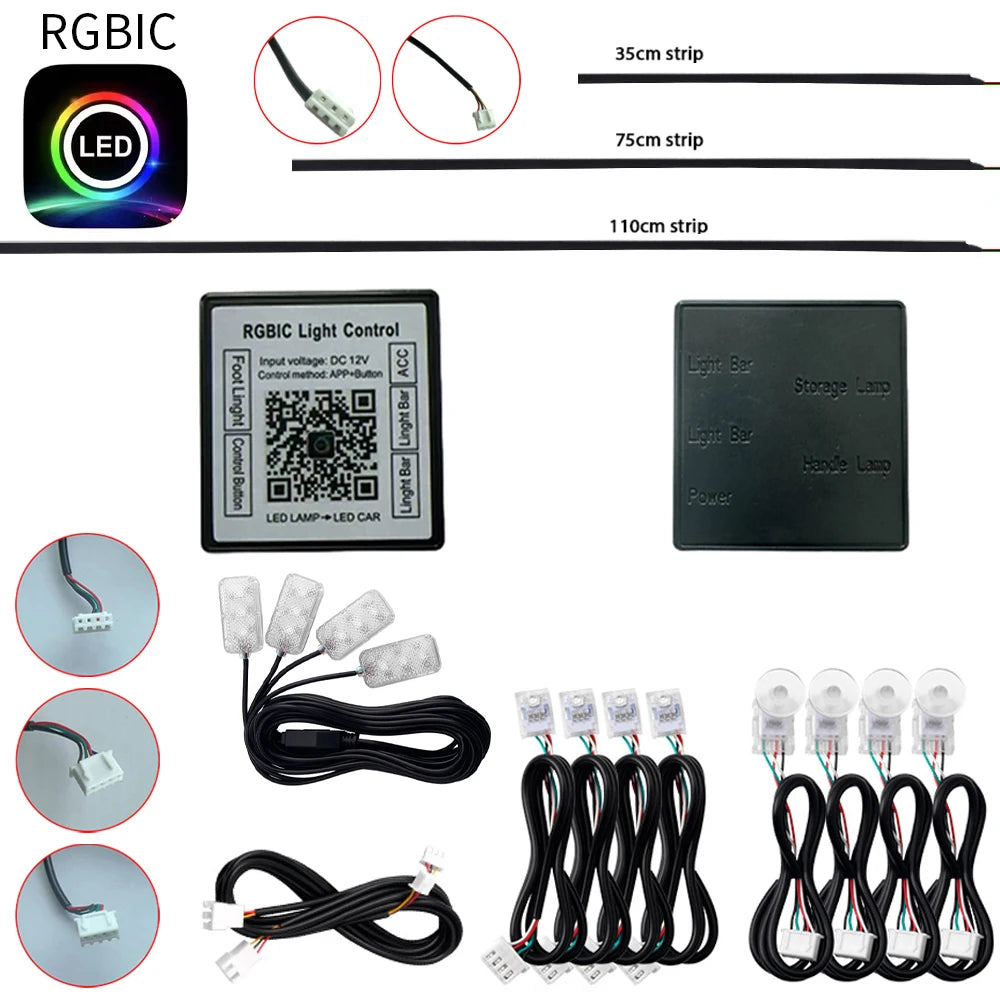 RGBIC LED Lamp App Symphony Full Colors Streamer LED Ambient
