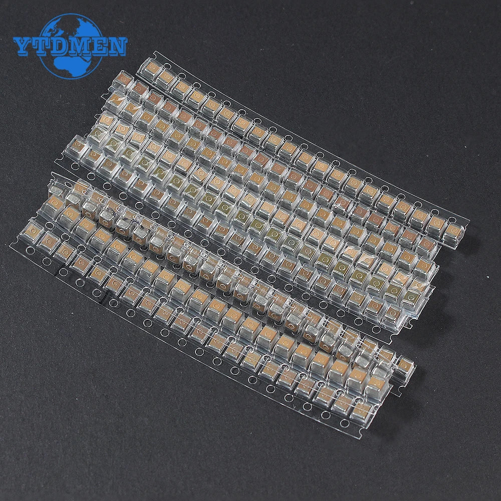 200PCS Capacitor SMD 1210 Assorted Set 0.1UF 100UF 10 Kinds 
