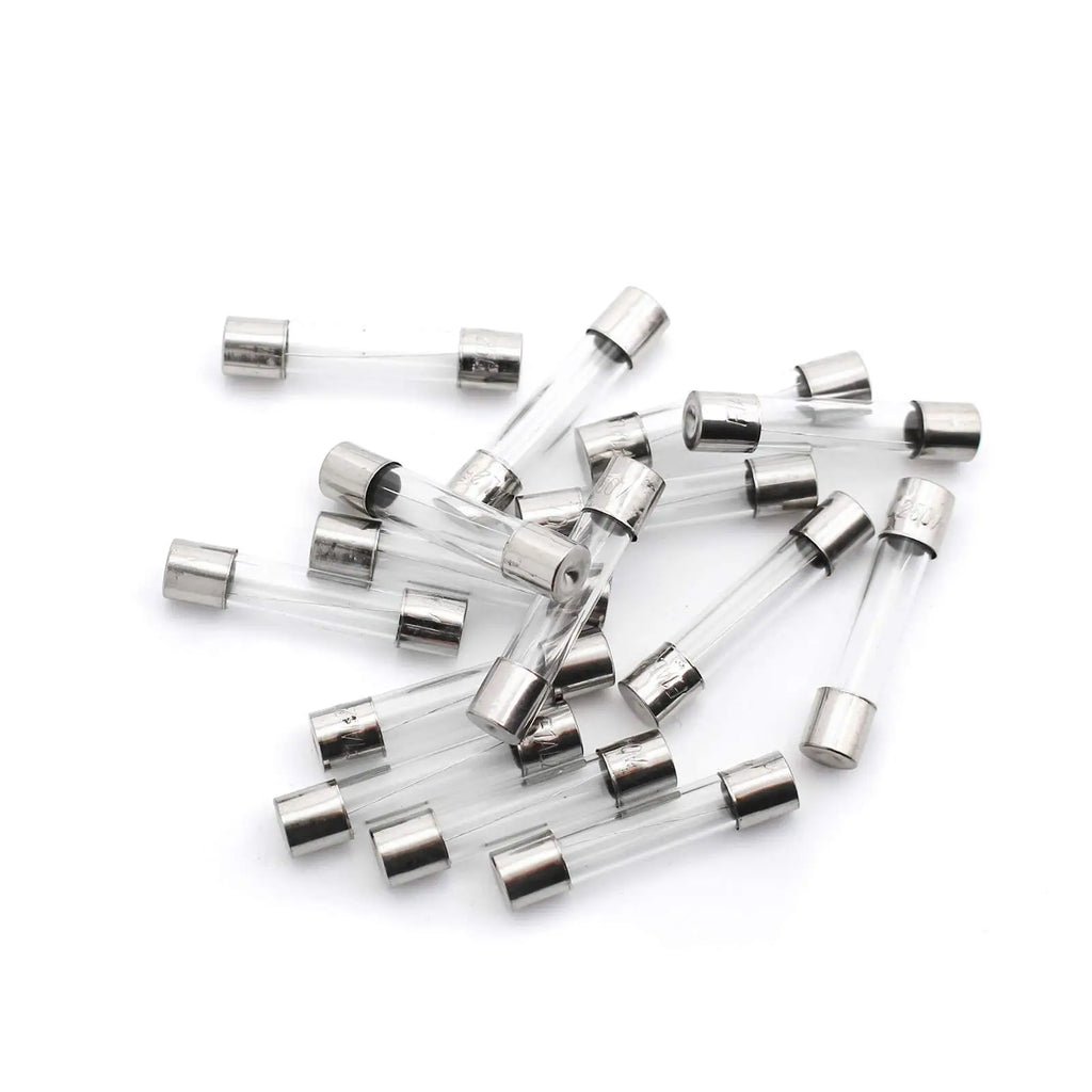 100/72pcs 5 20 6 30 Fast Melting Glass Tube Fuse Car Glass T