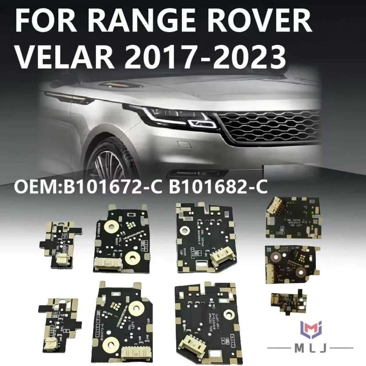 Angel Eye Chip For Range Rover Velar 2017-2023 LED Headlight White B101672-C B101682-C DRL Board LED Boards