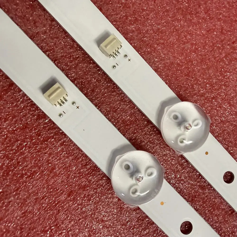 LED Backlight Strip for Full LED Strip(2) For VEKTA LD-24SR4715BS NOVEX NVT-24H101W Yuno ULM-24TC111 Leff