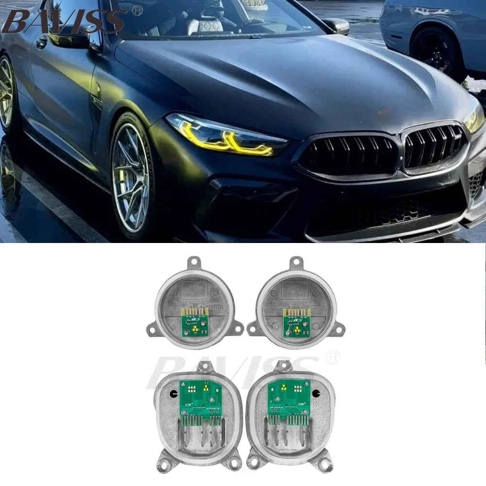 DRL Module RGB LED boards daytime running lights for BMW G15 G16 F91