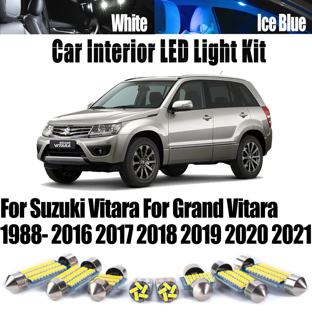 Canbus Interior LED Trunk Light Kit For Suzuki Vitara For Grand Vitara 1988- 2016 2017 2018 2019 for Suzuki