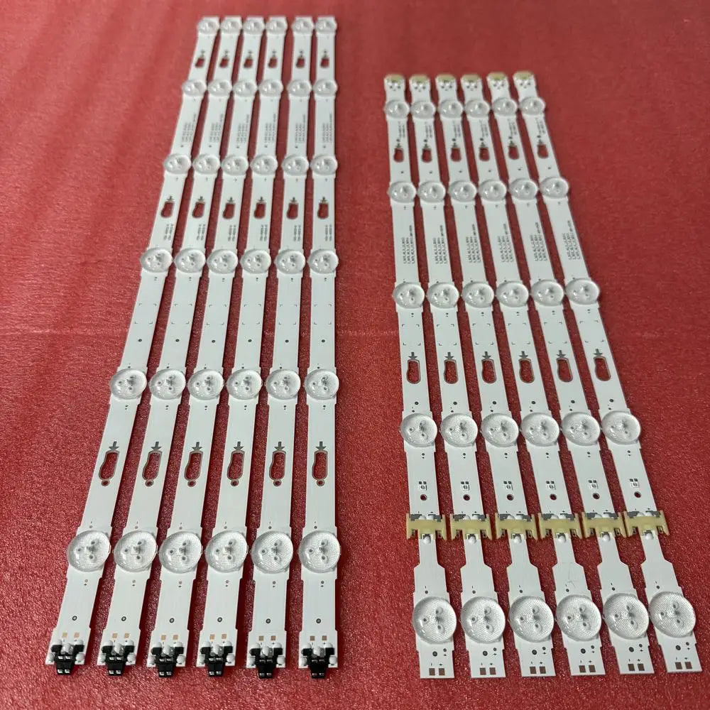 LED Backlight Strip for 12pcs/set LED Strip For Samsung UN48JU6500F UN48JU6750F UN48JU6800F UN48JU7500F