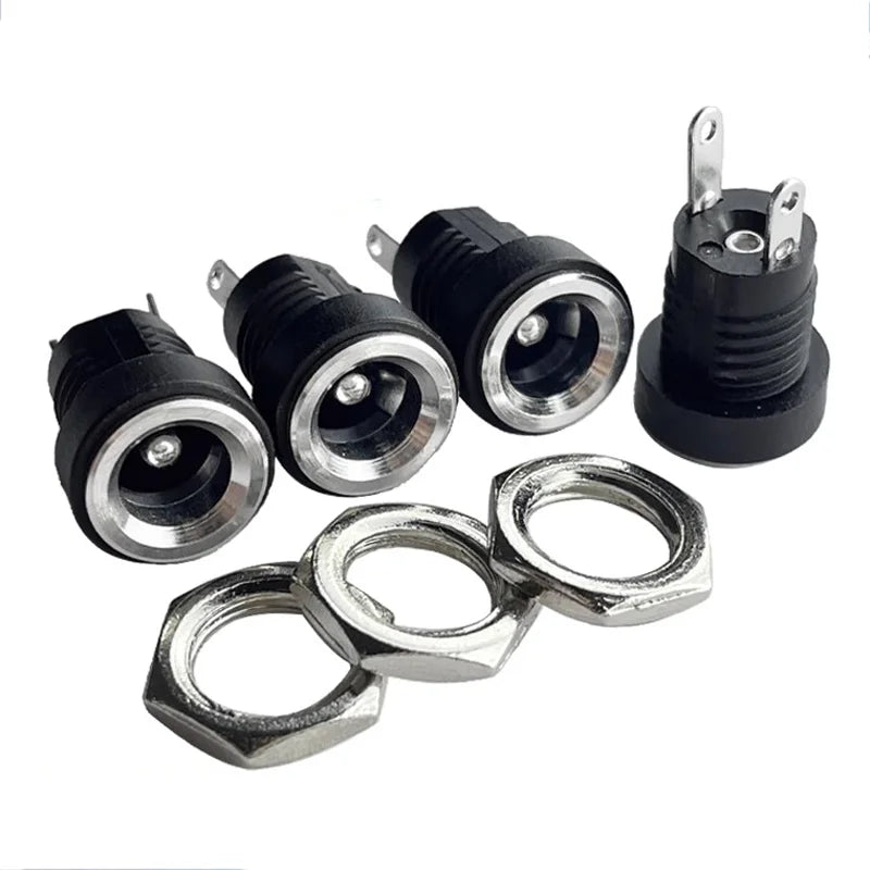 10/50PCS DC022B 5.5 X 2.1mm DC Power Jack Supply Socket 3.5X
