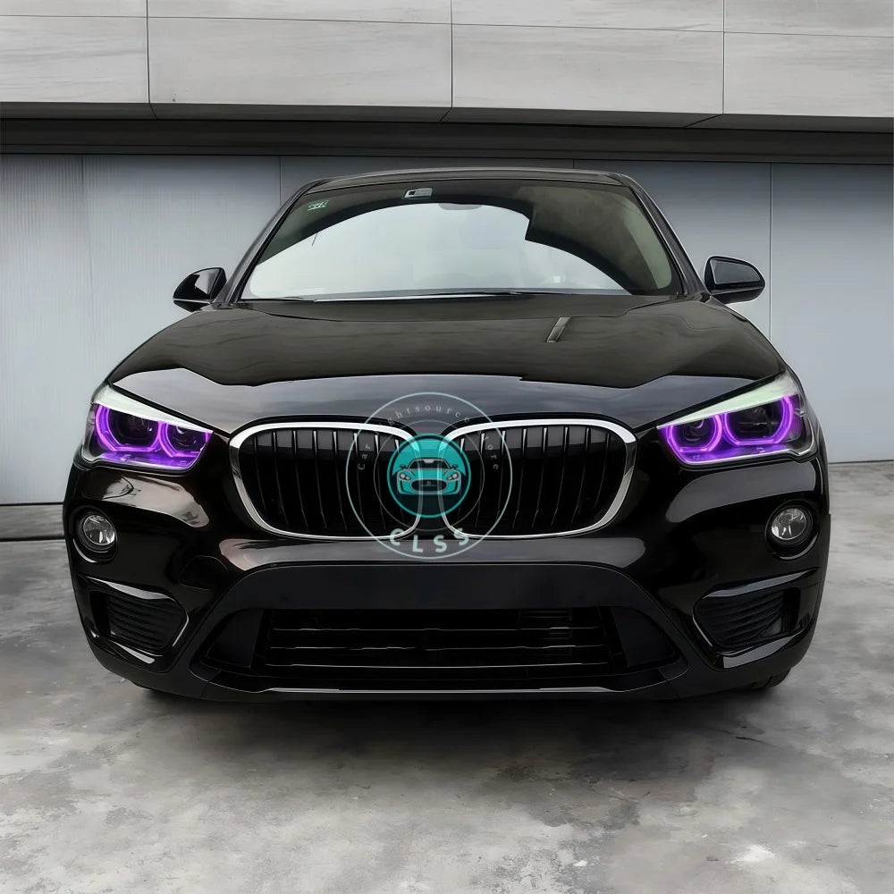 Angel Eyes DRL Board 63117428792 For BMW X1 F48 2017-2019 LED Headlight Blue Red Daytime Running Light Module