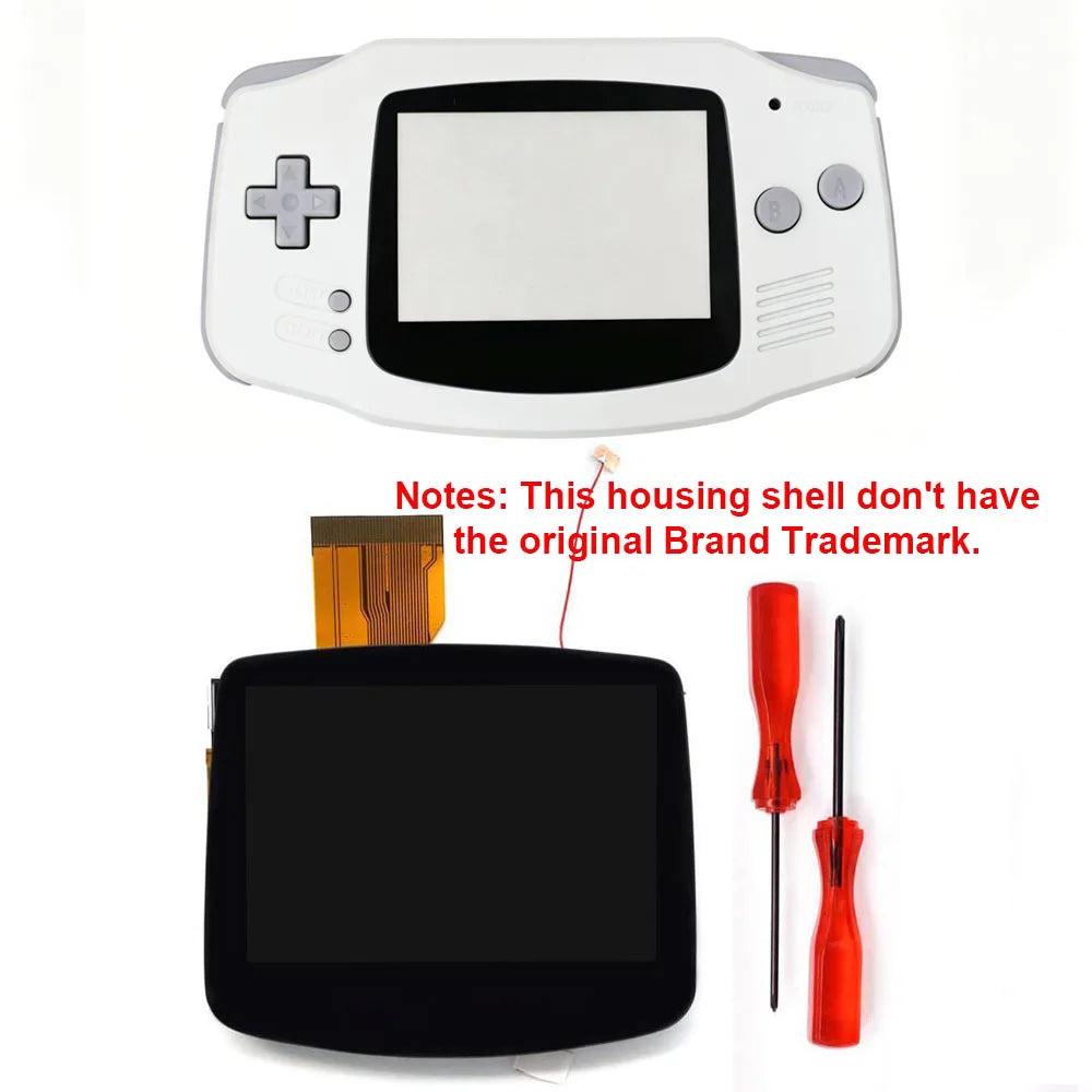 HISPEEDIDO Pre-Laminated V5 HD 720x480 Drop-in Screen For GBA V5 IPS LCD Kits Replacement Desaturation Retro Pixel OSD FRM