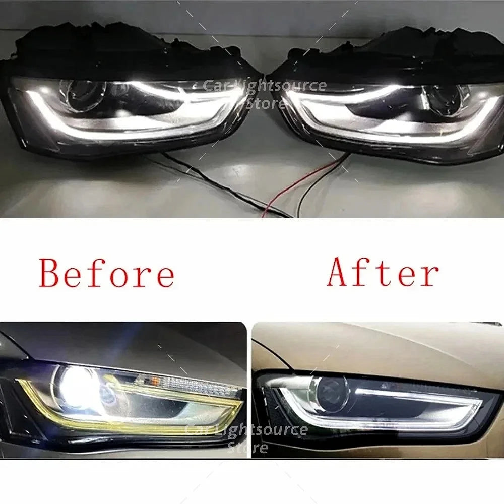 Angel Eye DRL Boards For Audi A4 A4L B8 2013-2016 Xenon Headlight Daytime Running Lights Chip Module Light
