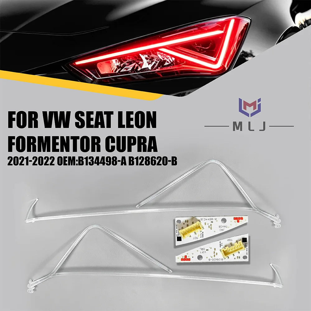 Angel Eye LED Chip B134498-A B128620-B DRL Light Source Guide Strip Tube For Seat Leon Formentor Cupra