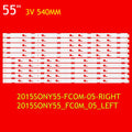 LED TV Backlight Strip for KD-55X7066D XBR-55X750D KD-55X7000D LM41-00116J LM41-00116H 2015SONY55_FCOM_05