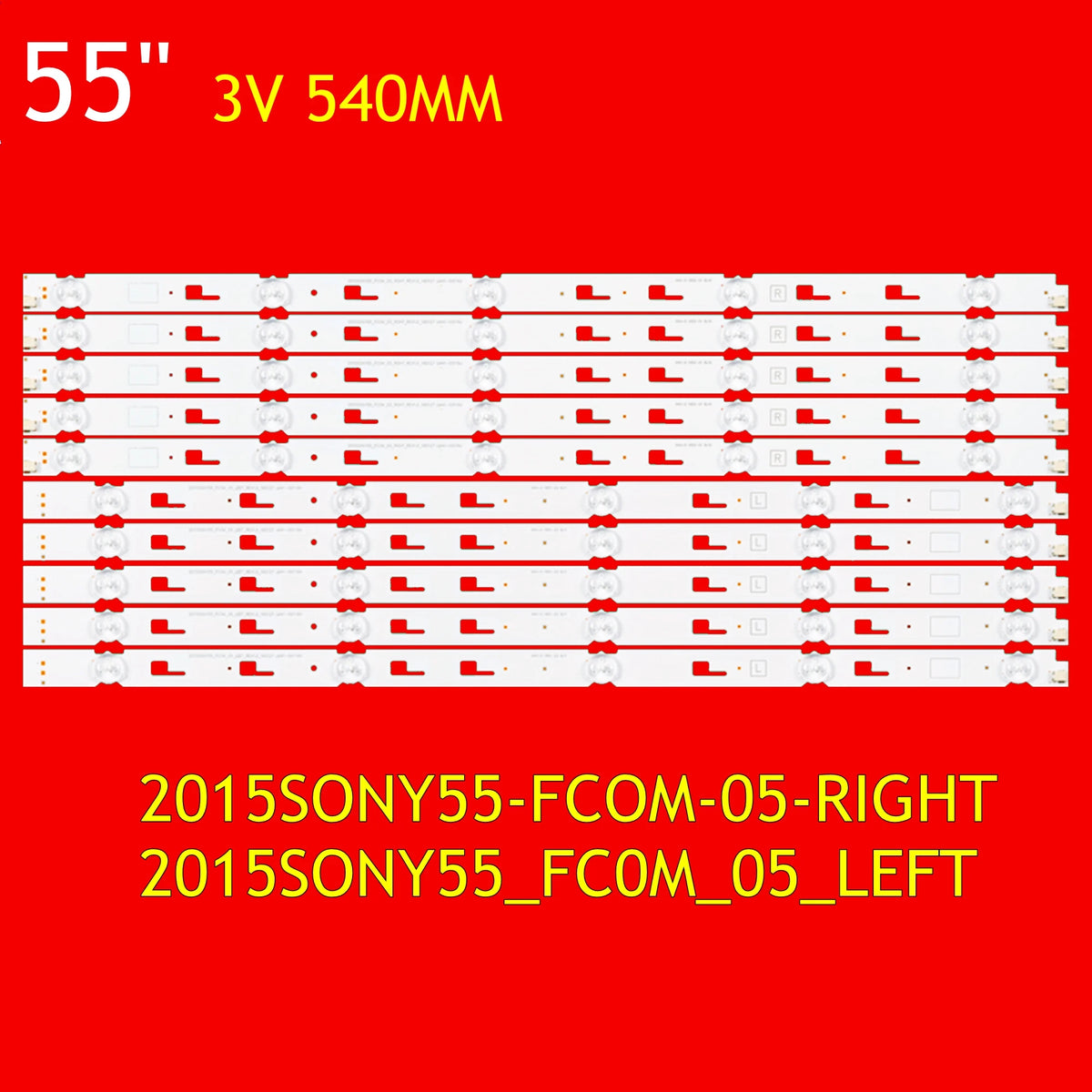 LED TV Backlight Strip for KD-55X7066D XBR-55X750D KD-55X7000D LM41-00116J LM41-00116H 2015SONY55_FCOM_05