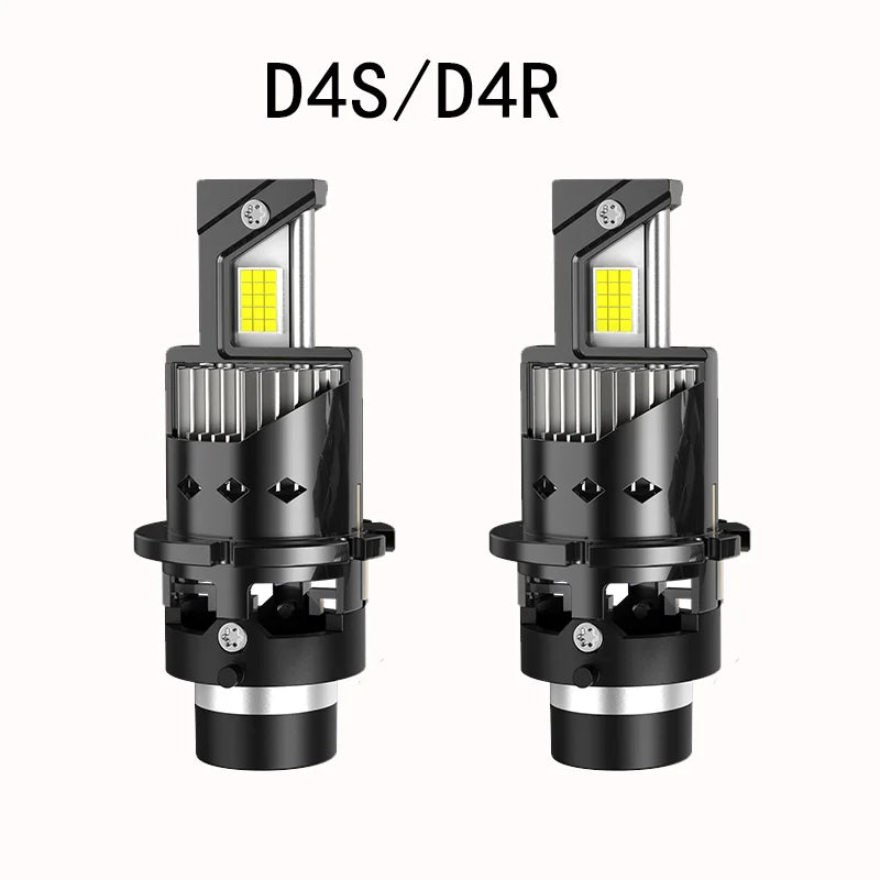2pcs Car LED Headlight Bulbs D2S D4S 300W 30000LM 6000K D1S D2R D3S D4R Canbus HID Turbo Auto Lamp Plug&Play 1 1 Replace 12V 24V