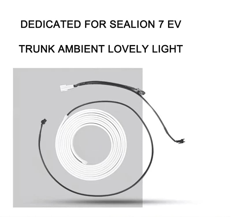 For BYD SEALION7 SEALION 7 Sea Lion 7 EV Car Boot Luminous T