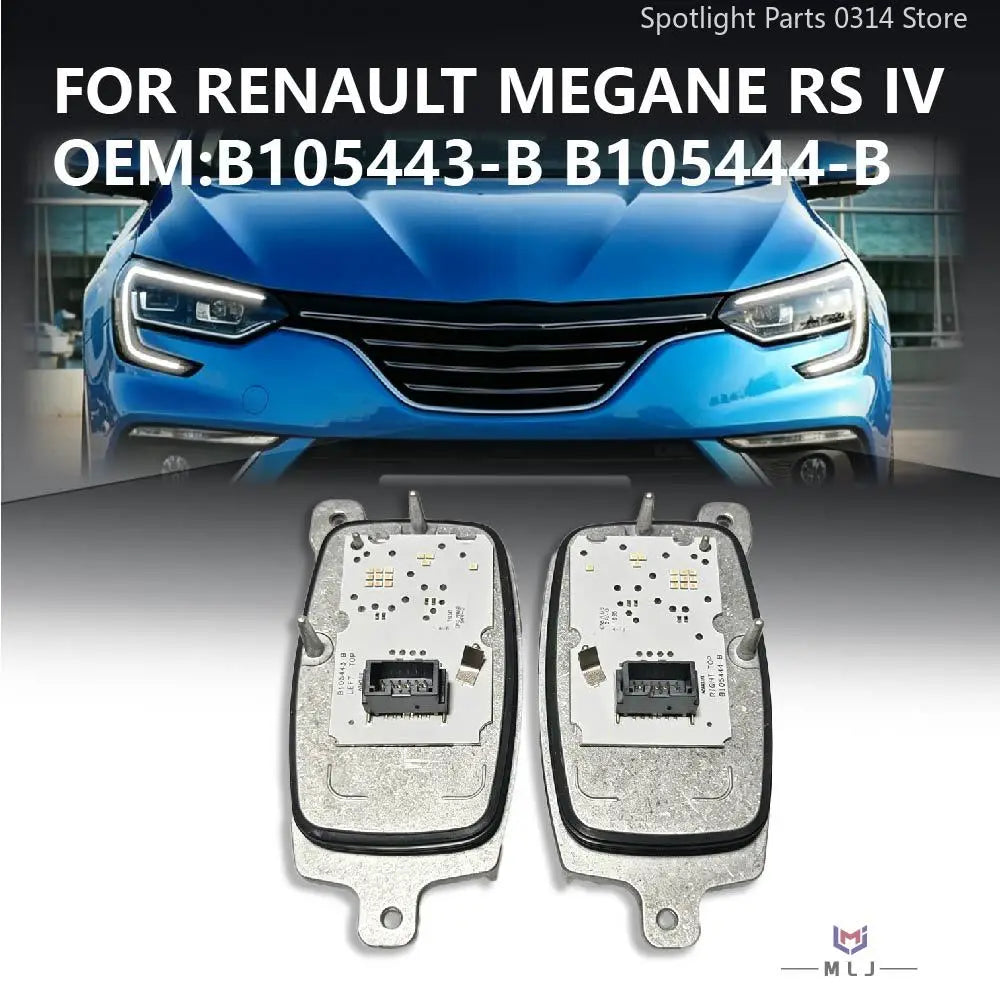Headlight LED Angel Eyes DRL White Light Source Module Turn Signal Control Module B105444-B for