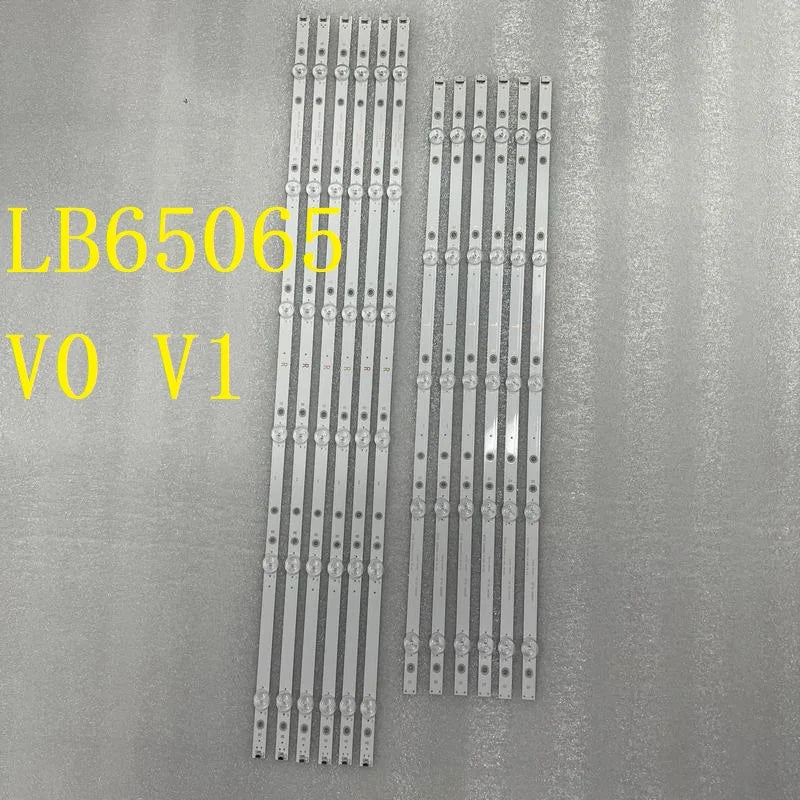 LED Backlight Strip for 12 PCS/set LED Backlight Strip FOR 65PUS6554 LB65065 V0_00 V1 Element TV E4SW6518RKU