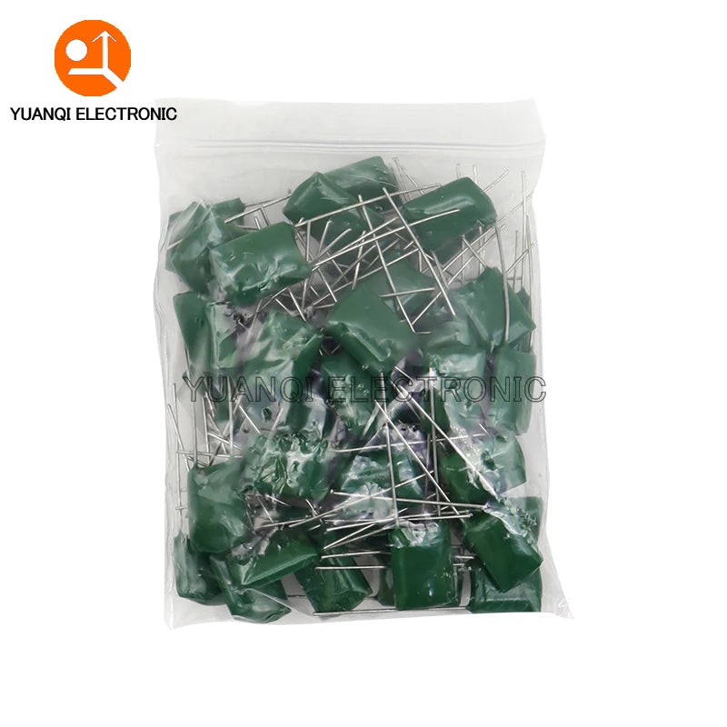 50PCS 100V Polyester Film Capacitor 330PF 470PF 560PF 102 22