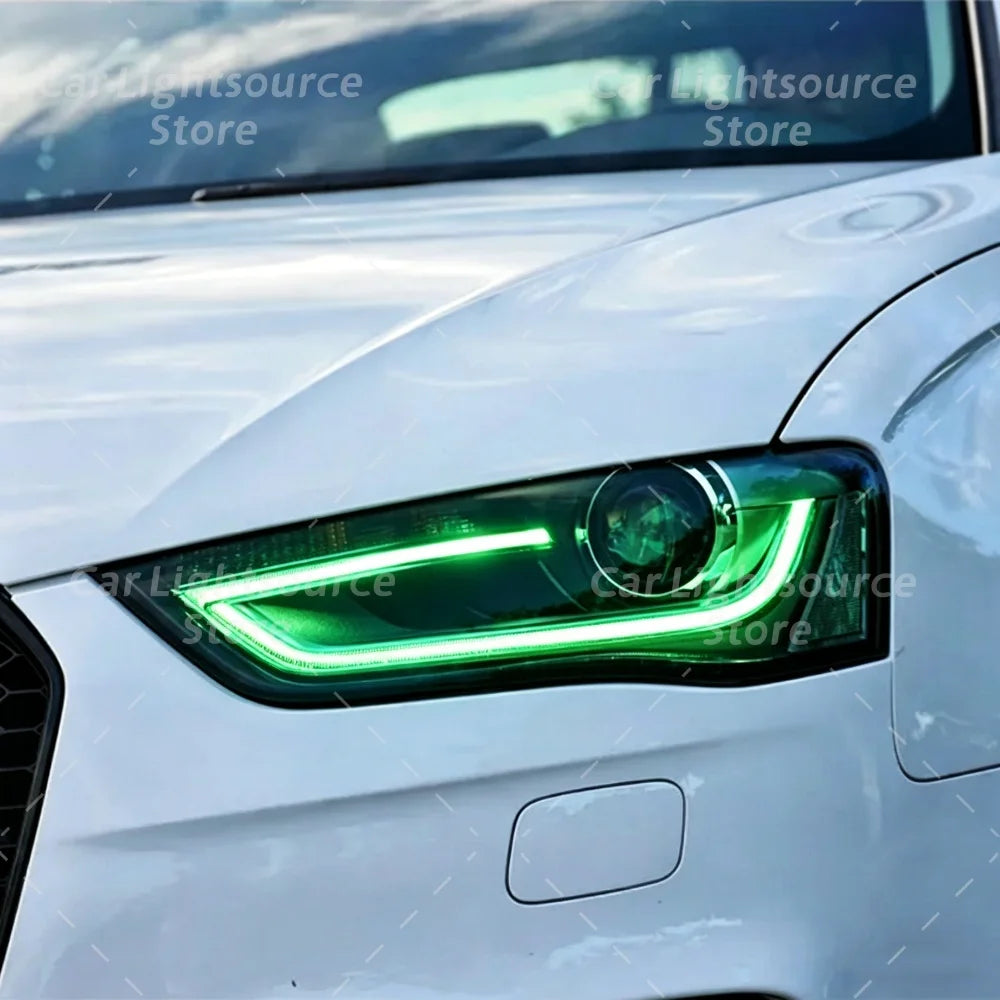 Angel Eye DRL Boards For Audi A4 S4 B8 2013-2016 Xenon Headlight Daytime Running Light Chips Module Upgrade