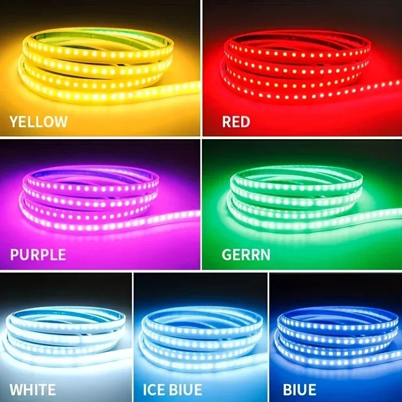 LED Daytime Running Light Starting Car Hood Door Decorative 