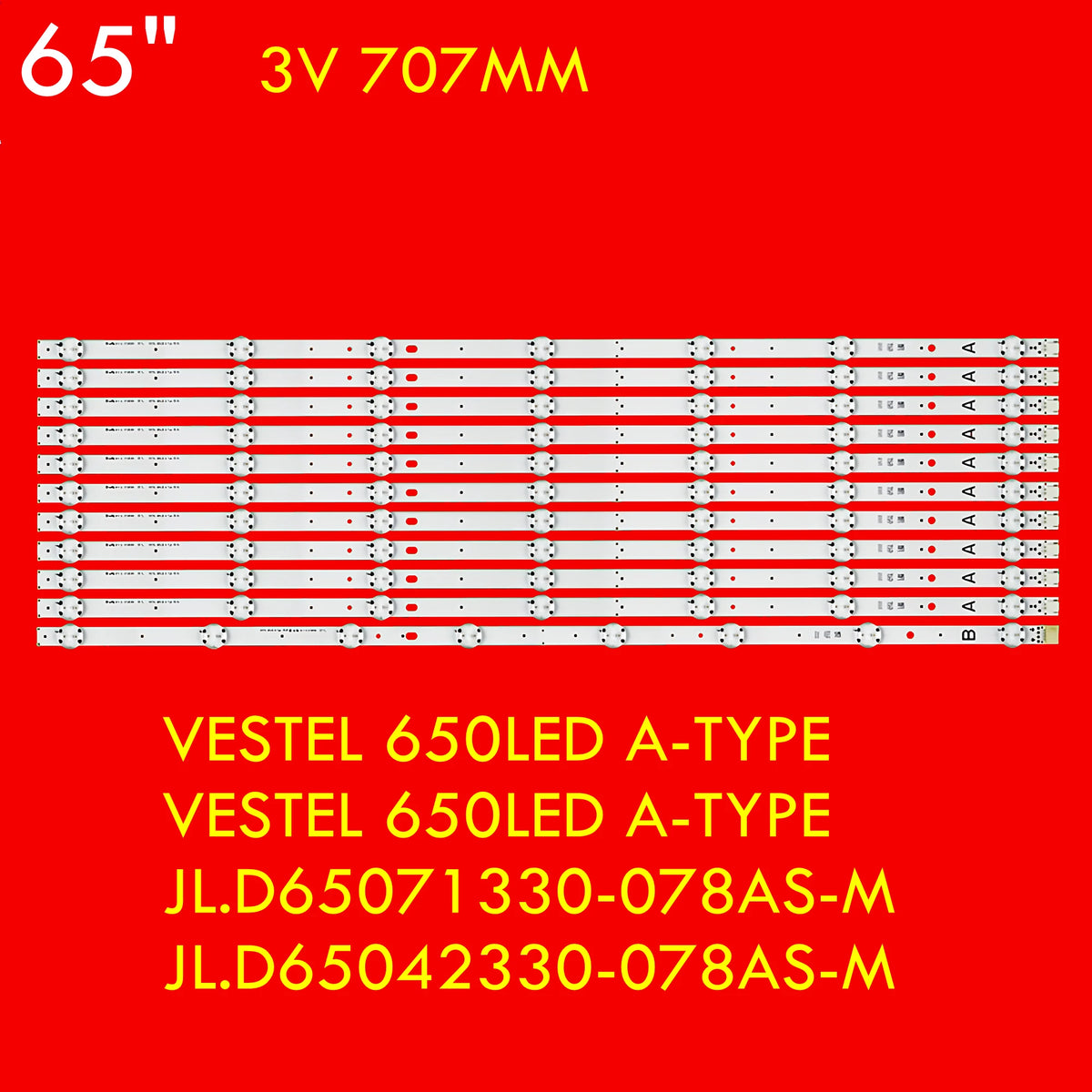 LED Backlight Strip for 65UD8900 65UD8950 65UD8800 65TU7040 65U5863D8 65406USB 65UD8900T VES615QNTS-2D-U11