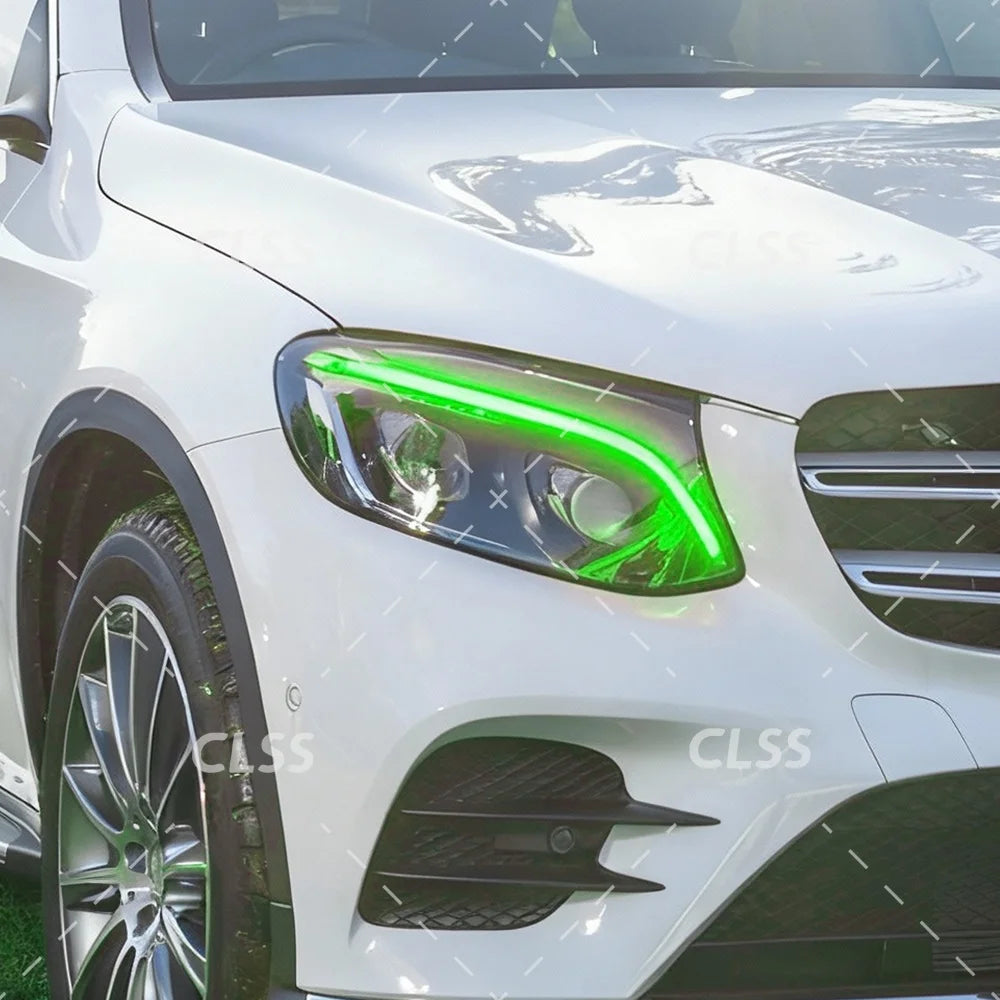 DRL LED Boards Lightsource For Mercedes-Benz GLC W253 GLC250 GLC200 2016-2019 High Spec Headlight Daytime