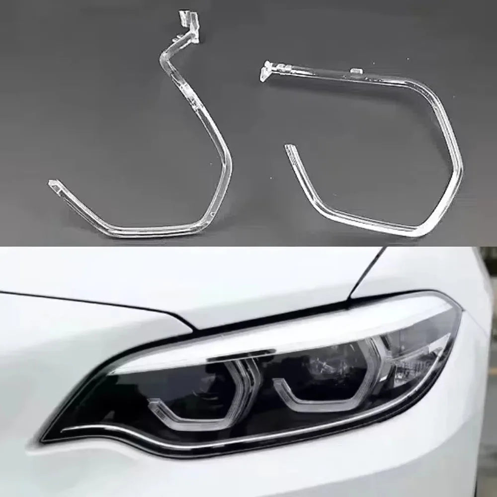 DRL Guide Plate Headlight Tube Acrylic Strip new for BMW F22 M2