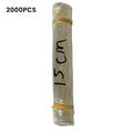 2000PCS Enameled Wire LED Neon Light Welding Wire 3/4/5/7/10/15cm Silver Color Middle Connector For 12V 24V Neon Lamp Soldering