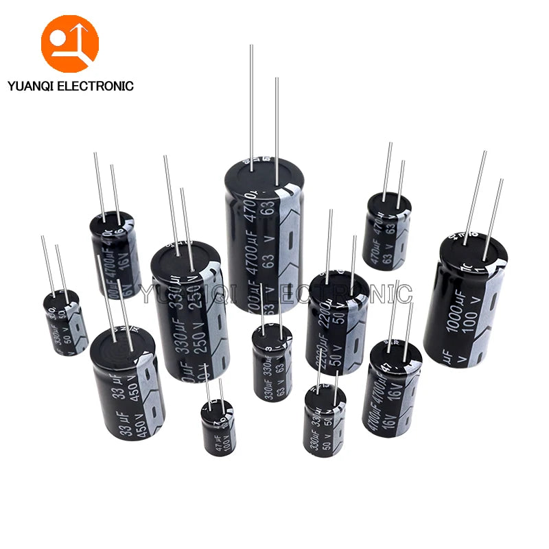 10V 16V 25V 35V 50V 400V 450V Aluminum Electrolytic Capacito