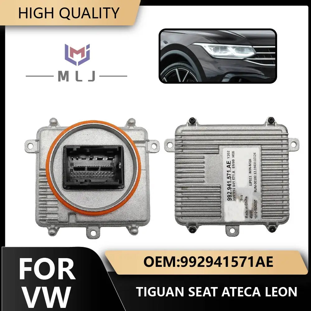 LED Headlight Driver Control Module For VW Tiguan Seat Ateca Leon Skoda Cupra MQB LED Module