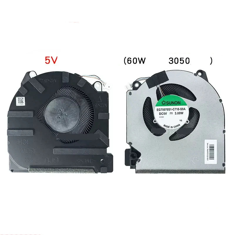 New Genuine Laptop CPU GPU Cooling Fan For HP Victus 7/8 16-