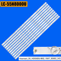 LED backlight Strips For 55K3300UW 55H8C H55M3300 H55MEC3050