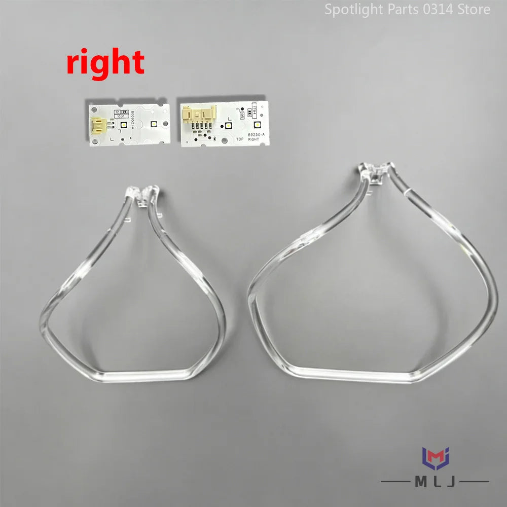 Angel Eye Board DRL Chip For BMW X1 F48 F49 2016-2019 LED Headlight Chip Light Guide Plate DRL Tube Bar Light