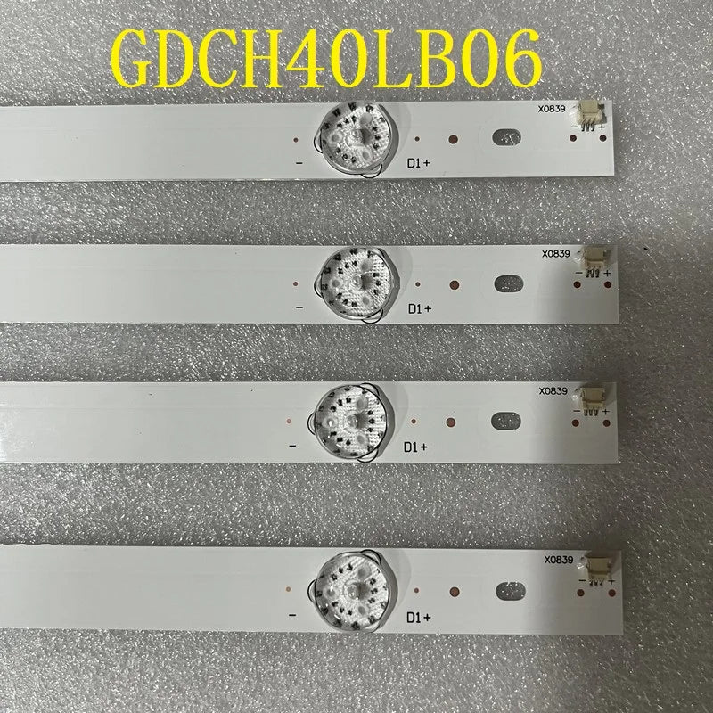 LED Backlight Strip for8LED for SUPRA STV-LC40T882FL GDCH40LB06_LED3030_V0.4_20150505 DEXP F40B7200C