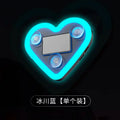 Universal Car Solar Heart-shaped Light Car Window LED Peach Heart Atmosphere Lamp for Car Exterior Interior Decoration