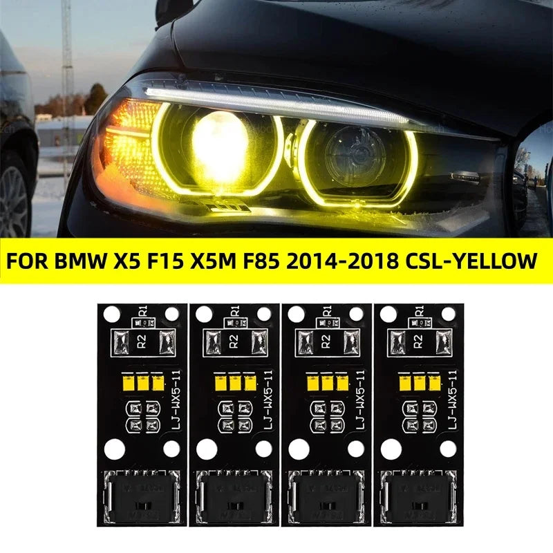 Angel Eyes DRL Boards For 2015 2016 2017 BMW X3 F25 X5 F15 F85 X6 F16 F86 Xenon Headlight for BMW F25 F15