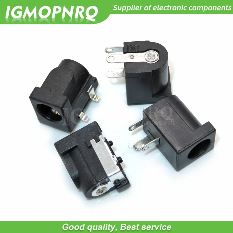 50PCS DC-050 SMD/DIP DC005 5.5 2.1mm DC Power Jack Connector
