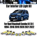 LED Interior Light Kit for Opel 1994-2019 - Canbus Error-Free Interior Bulbs