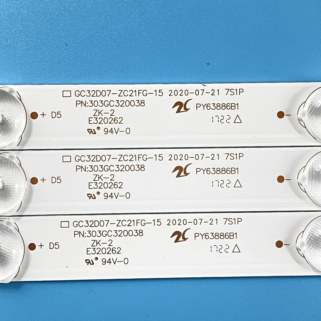 LED Backlight Strip forStrip For DSPV SU3200 DEXP F32D7000B Mystery MTV-3224LT2 Shivaki STV-32LED15