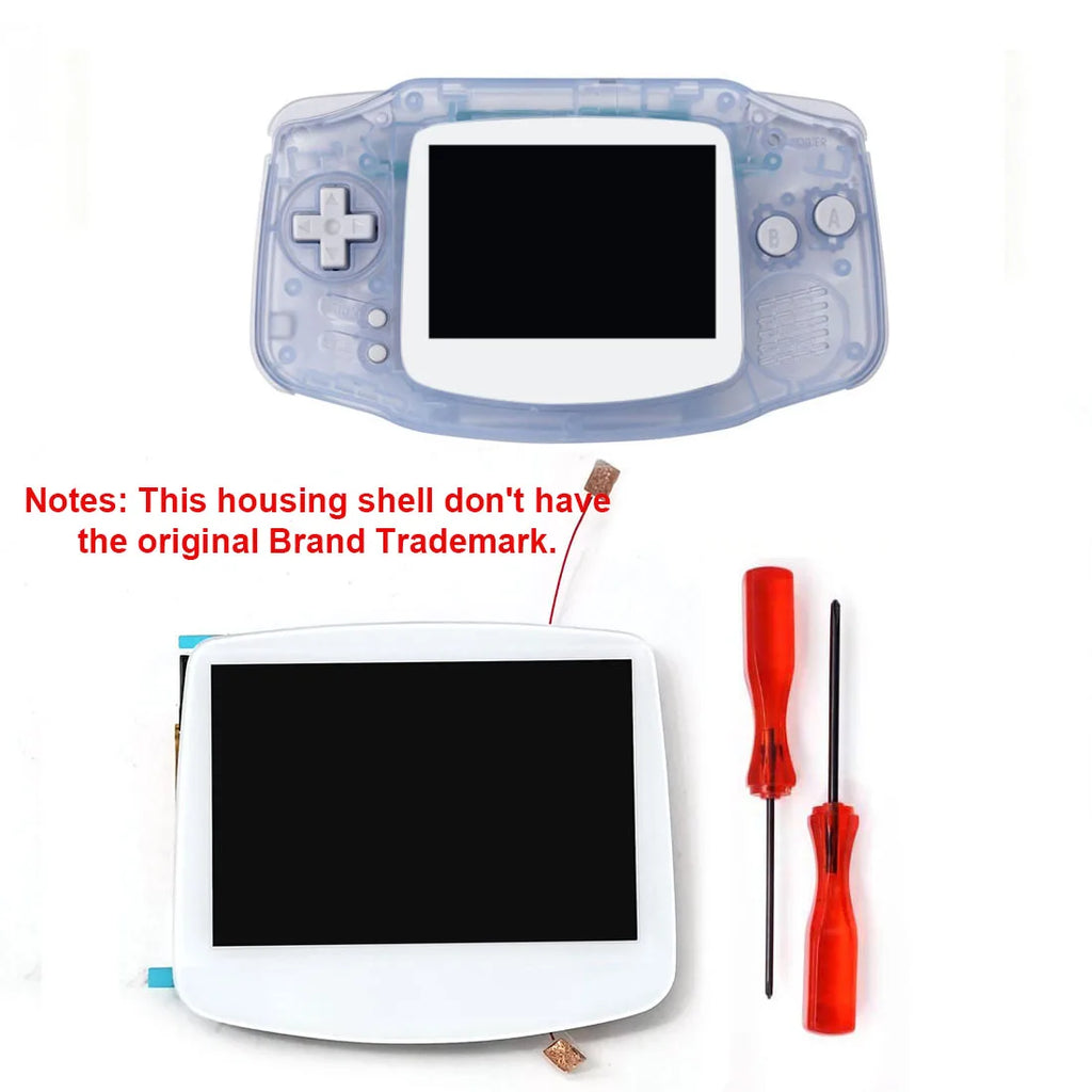 HISPEEDIDO Pre-Laminated V5 HD 720x480 Drop-in Screen For GBA V5 IPS LCD Kits Replacement Desaturation Retro Pixel OSD FRM
