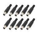 10Pcs/lot DC Power Male Plug 5.5mm x 2.1mm Connector Solderi